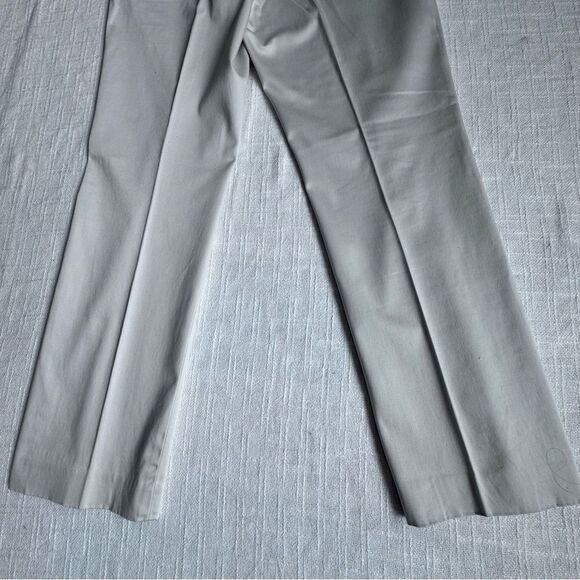 Perry Ellis Premium Tan Tailored Flat Front Dress Pants SZ 32 - Picture 9 of 14